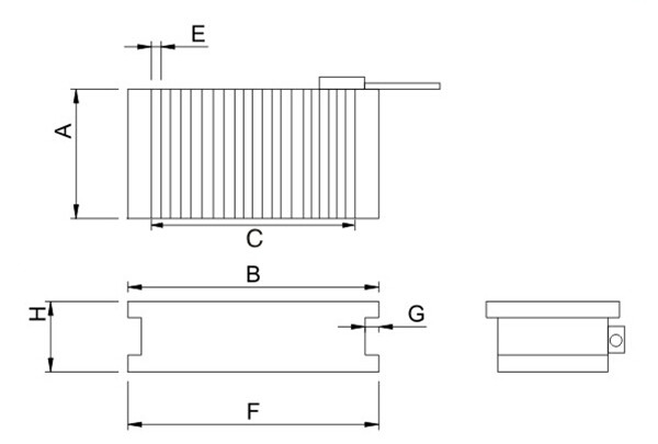 銑刨用強力電磁吸盤原理