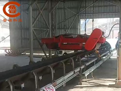 自卸式電磁除鐵器