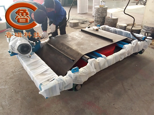 自卸式電磁除鐵器