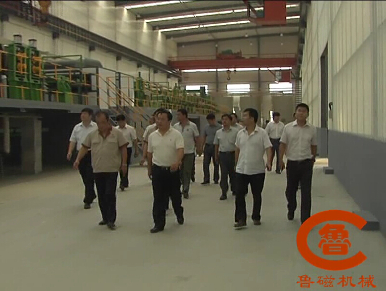 魯磁科技——王建鵬 市委會(huì)主任視察